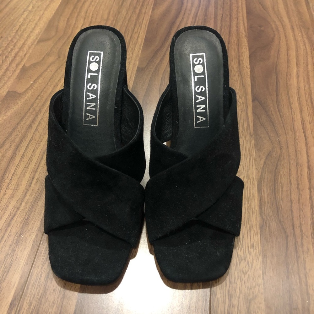 SOL SANA Ginny Mule Suede